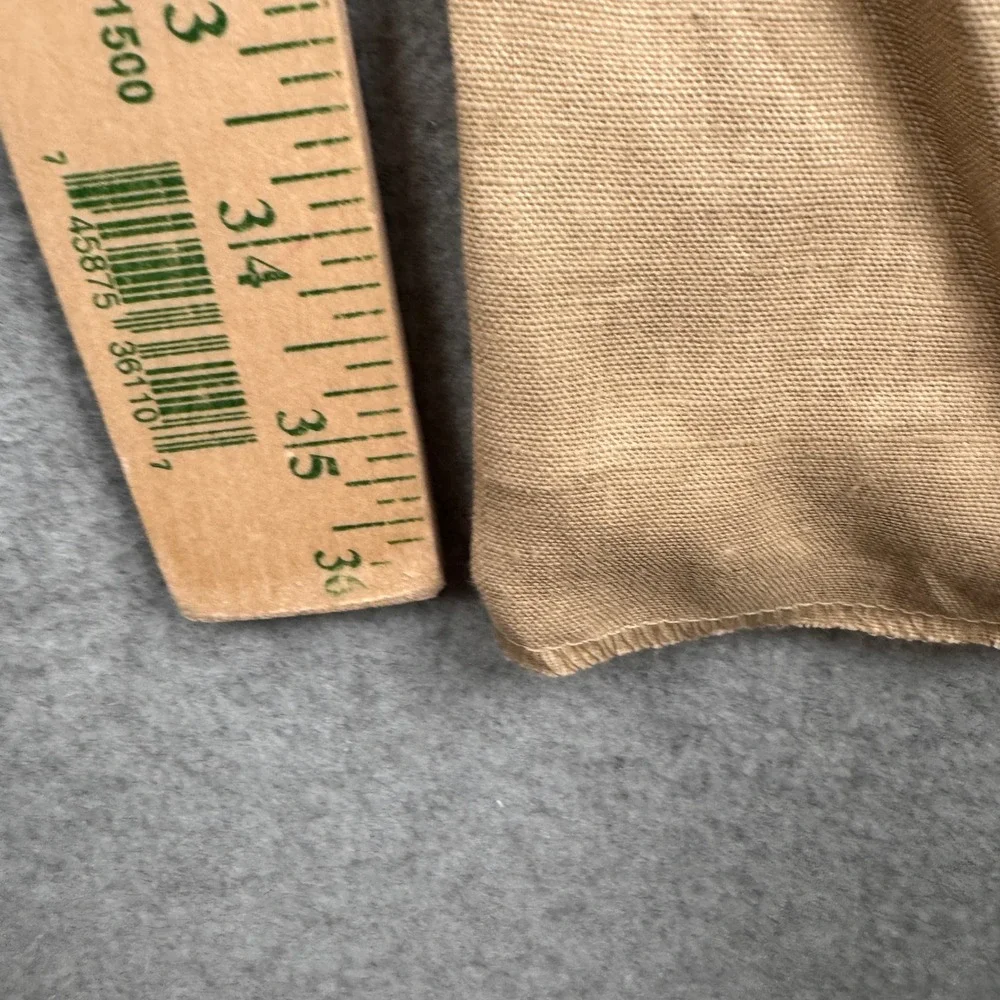 Calvin Klein Pants Mens 36 Beige 100% Linen Flat Front Suit Separate Dress NEW